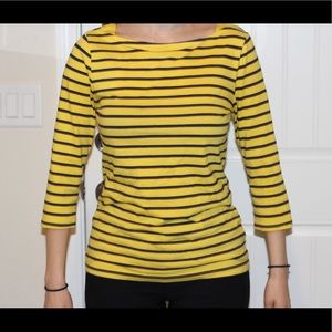 🖤 Stripped Yellow & Black Shirt 💛